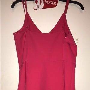 Giani Bini hot pink dress